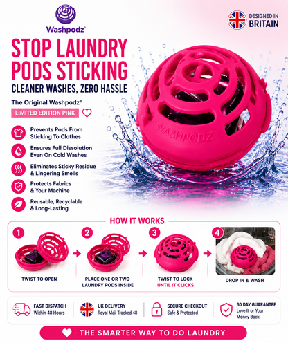 New Limited Edition: Washpodz® Pink! - Available NOW