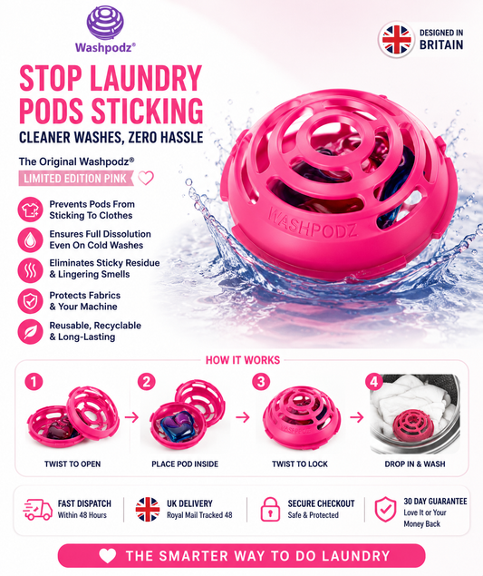 New Limited Edition: Washpodz® Pink! - Available NOW