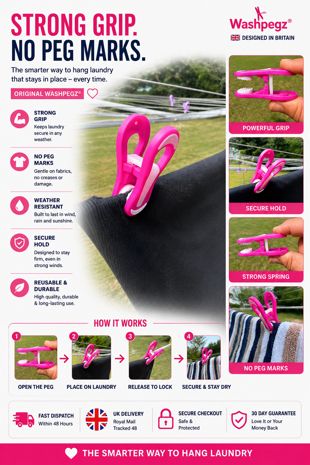 Washpegz - Pink Edition